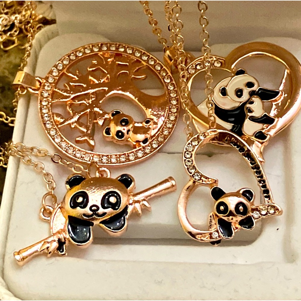 Panda Necklaces (4 Necklaces 1 Price)